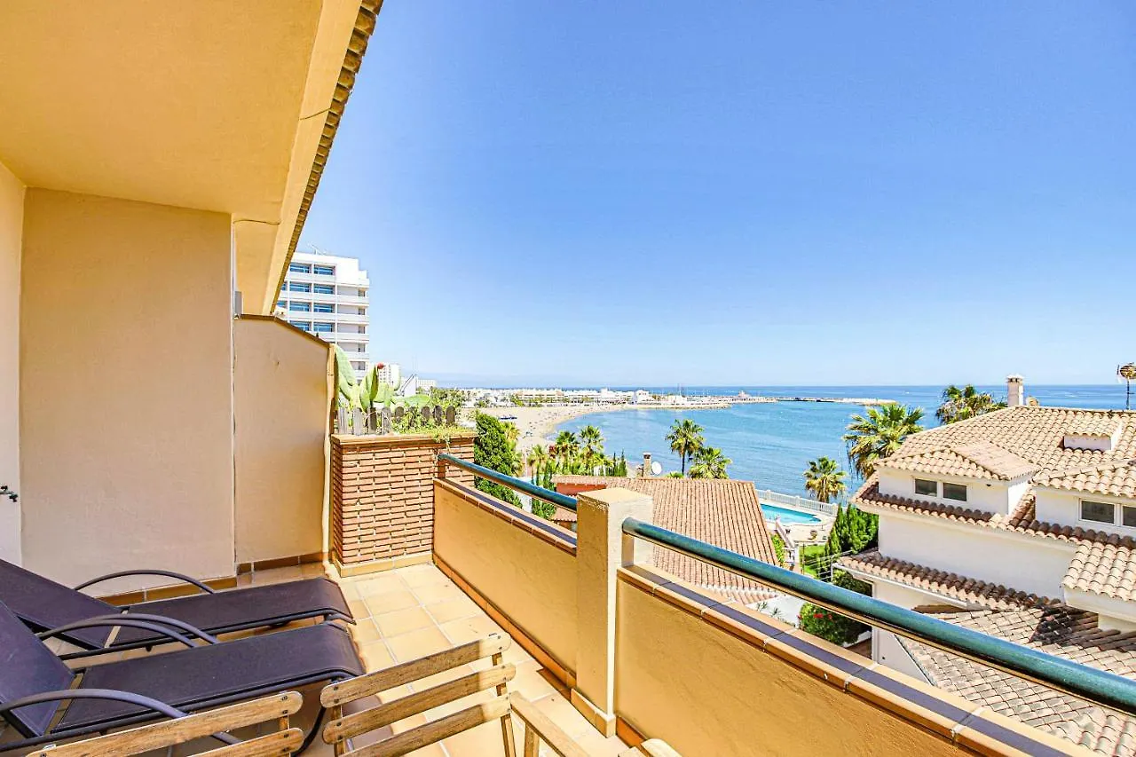 شقة Excepcional Duplex Al Lado De La Playa Y Con Vistas Al Mar بينالماذينا